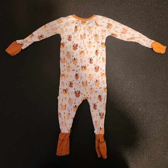 RIVER BABE THREADS Fairies Bamboo Zippy 6-12mo - Picture 5 of 7